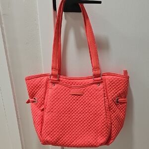 Vera Bradley Quilted Coral Tote